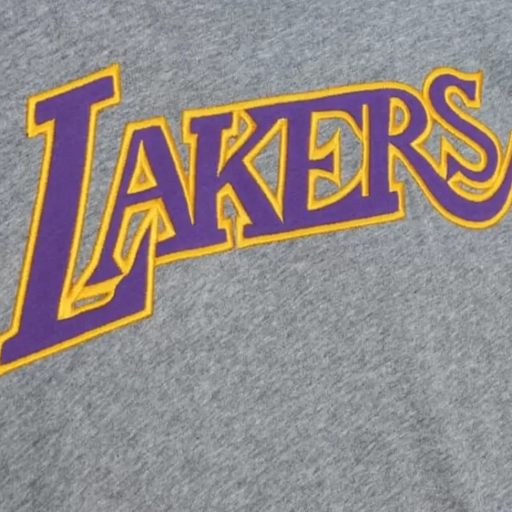 Apparel Mitchell & Ness T-Shirts & Tops-Color Blocked S/S Tee Los Angeles Lakers