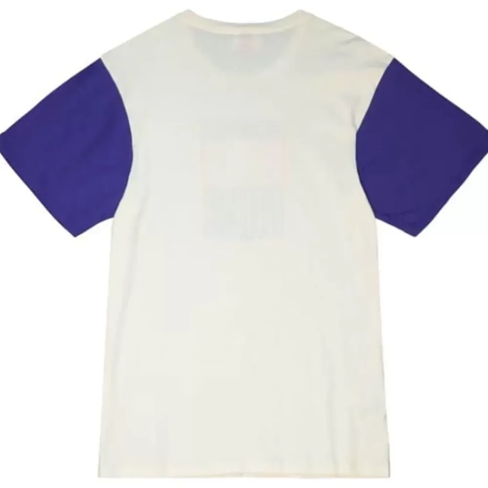 Apparel Mitchell & Ness T-Shirts & Tops-Color Blocked S/S Tee Milwaukee Bucks