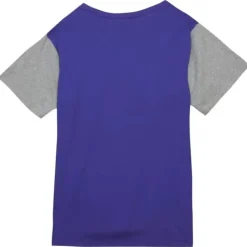 Apparel Mitchell & Ness T-Shirts & Tops-Color Blocked Ss Tee Milwaukee Bucks