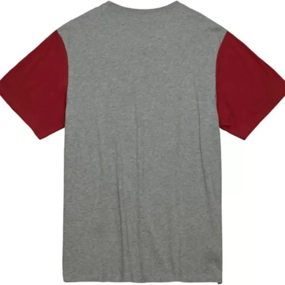 Apparel Mitchell & Ness T-Shirts & Tops-Color Blocked S/S Tee Morehouse College