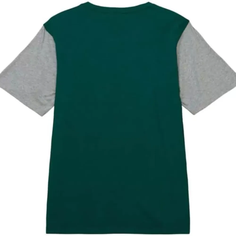 Apparel Mitchell & Ness T-Shirts & Tops-Color Blocked Ss Tee New Jersey Devils