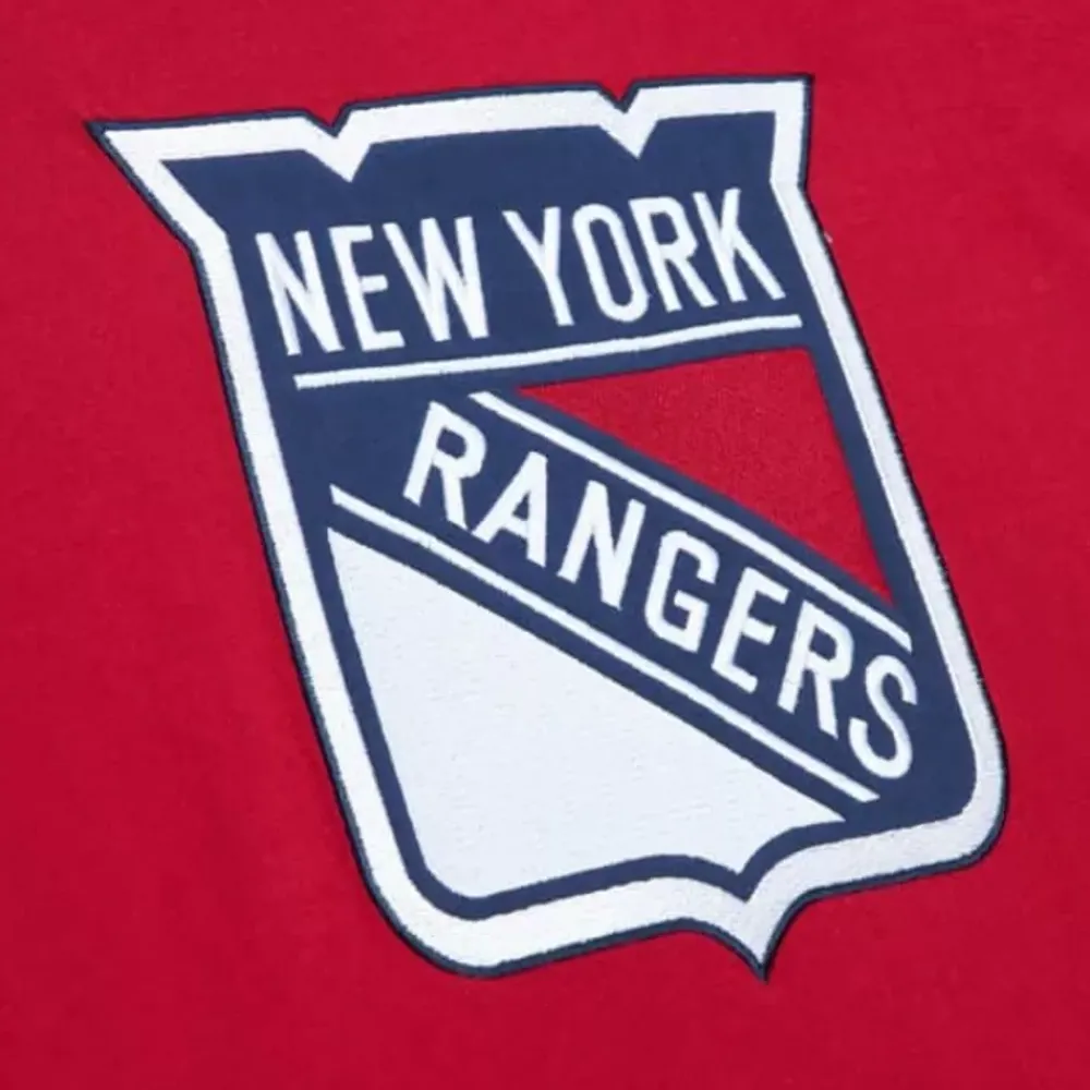 Apparel Mitchell & Ness T-Shirts & Tops-Color Blocked Ss Tee New York Rangers