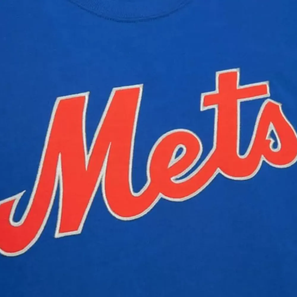 Apparel Mitchell & Ness T-Shirts & Tops-Color Blocked Ss Tee New York Mets