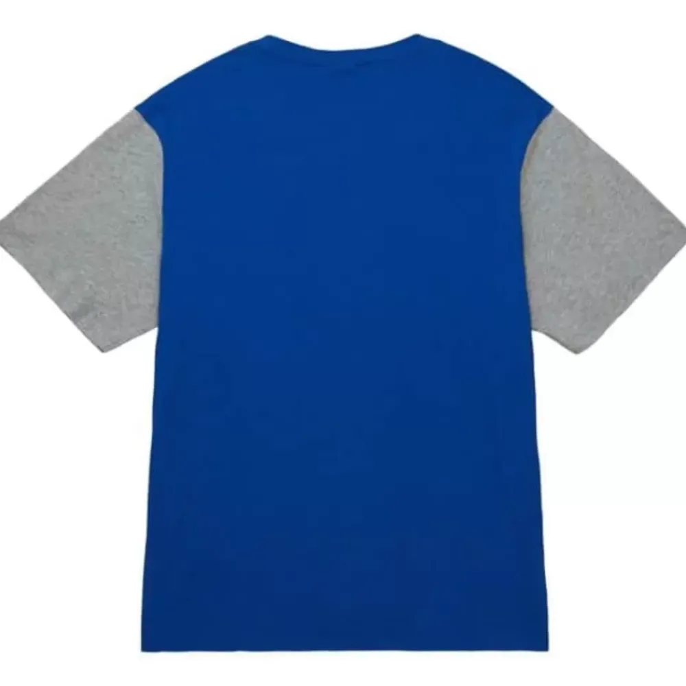 Apparel Mitchell & Ness T-Shirts & Tops-Color Blocked Ss Tee New York Knicks