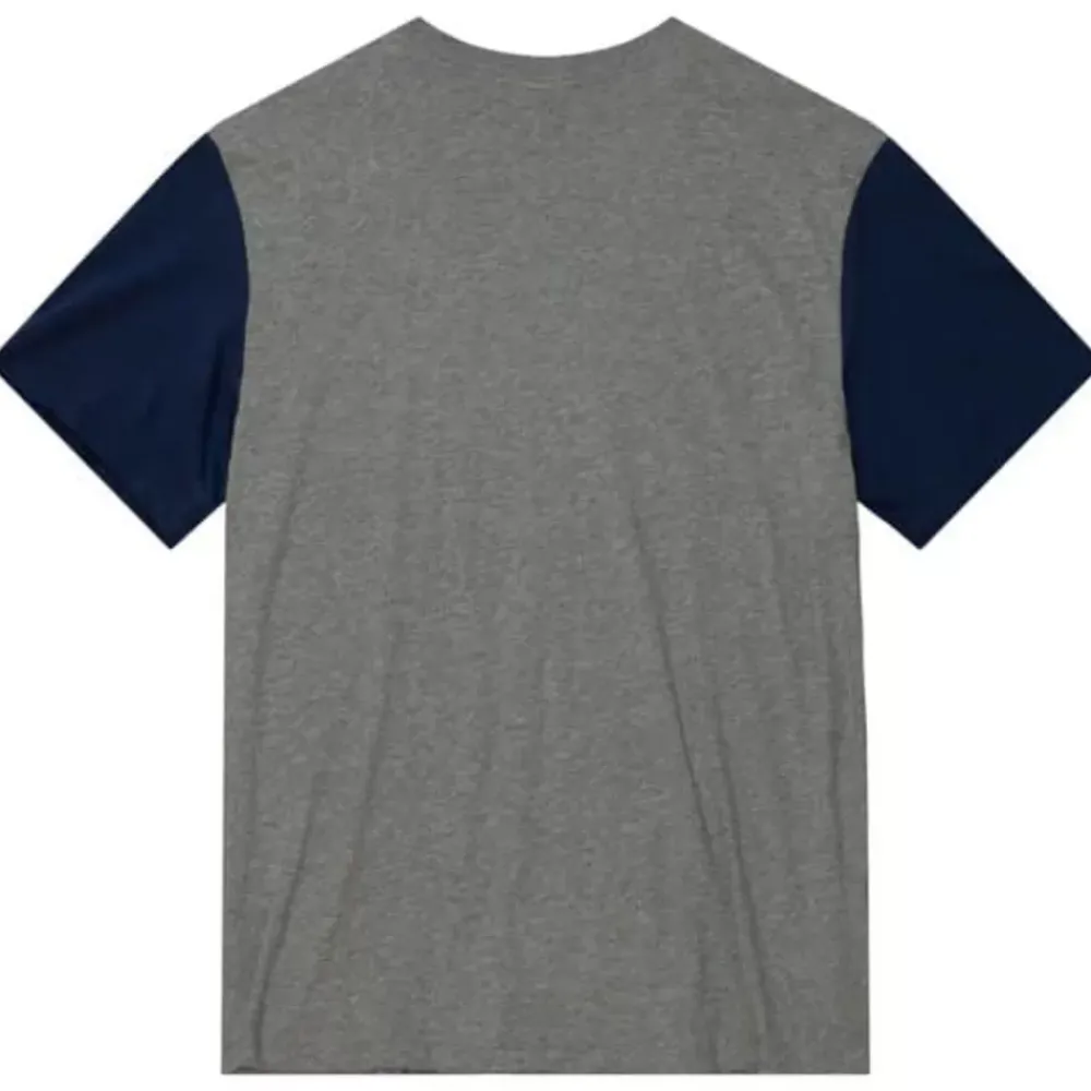 Apparel Mitchell & Ness T-Shirts & Tops-Color Blocked S/S Tee New Jersey Nets