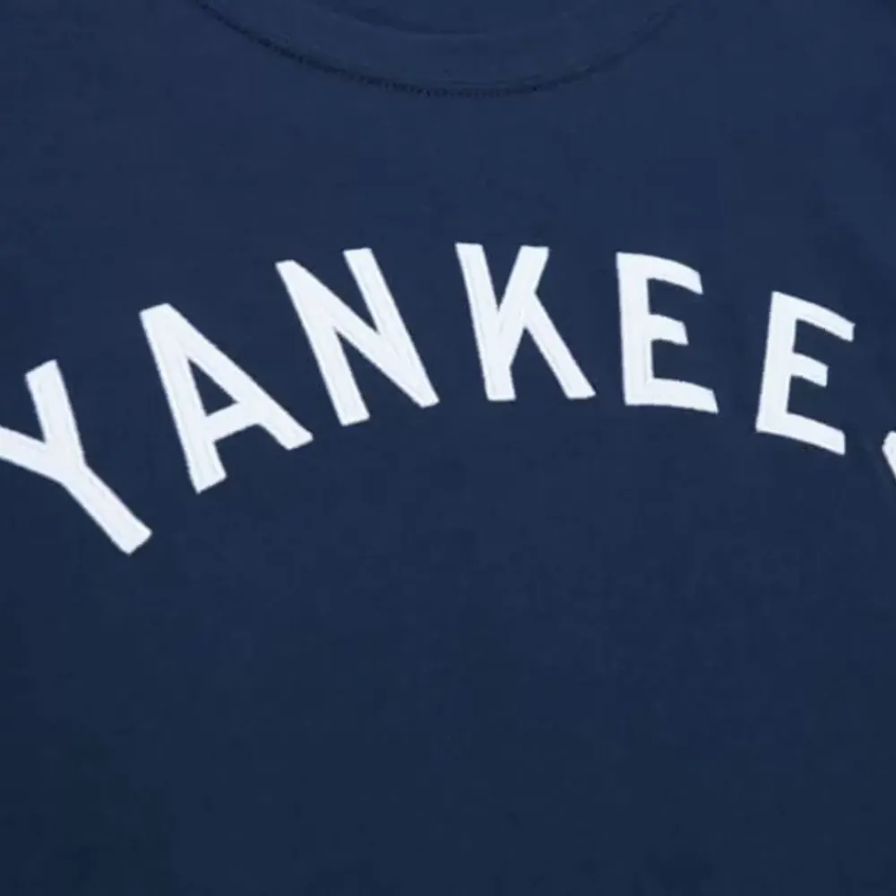 Apparel Mitchell & Ness T-Shirts & Tops-Color Blocked Ss Tee New York Yankees