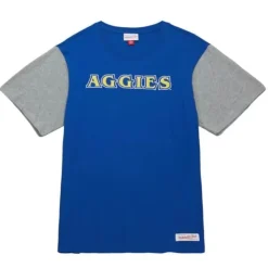 Apparel Mitchell & Ness T-Shirts & Tops-Color Blocked Ss Tee North Carolina A&T University
