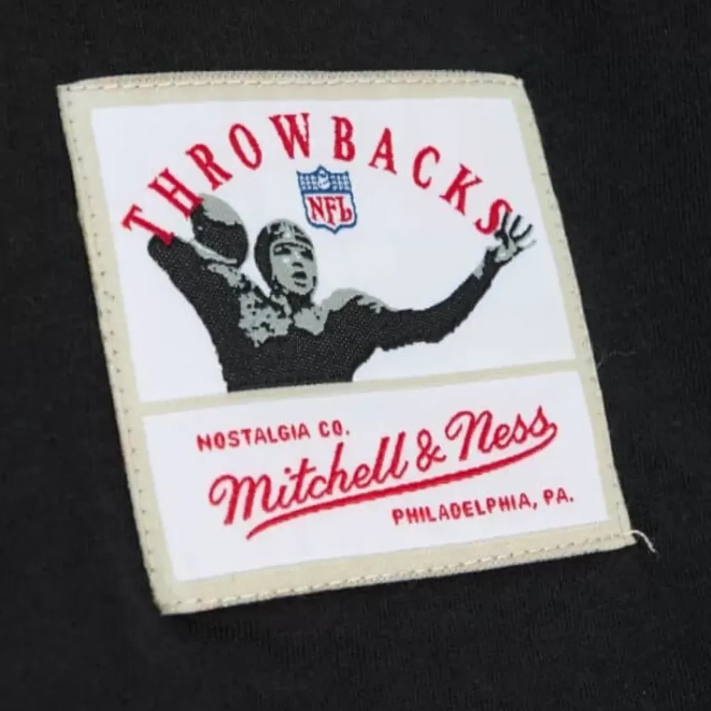 Apparel Mitchell & Ness T-Shirts & Tops-Color Blocked Ss Tee Oakland Raiders