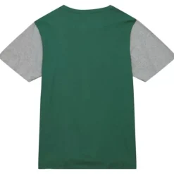 Apparel Mitchell & Ness T-Shirts & Tops-Color Blocked Ss Tee Oakland Athletics