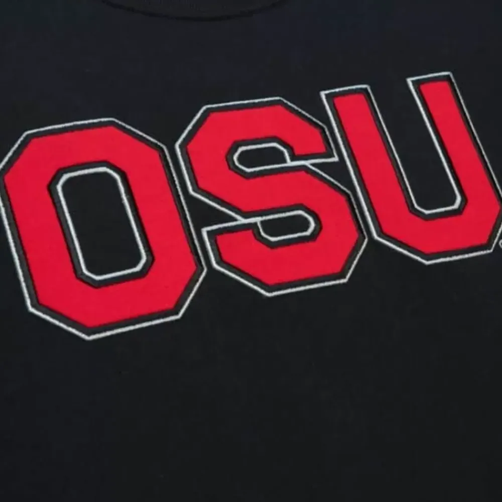 Apparel Mitchell & Ness T-Shirts & Tops-Color Blocked Ss Tee Ohio State