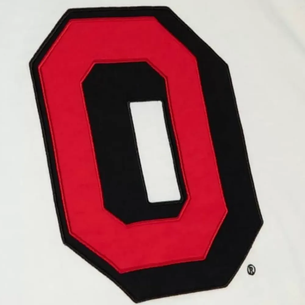 Apparel Mitchell & Ness T-Shirts & Tops-Color Blocked S/S Tee Ohio State