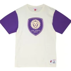 Apparel Mitchell & Ness T-Shirts & Tops-Color Blocked S/S Tee Orlando City Sc
