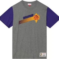 Apparel Mitchell & Ness T-Shirts & Tops-Color Blocked S/S Tee Phoenix Suns