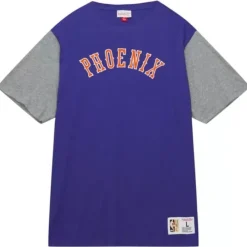 Apparel Mitchell & Ness T-Shirts & Tops-Color Blocked Ss Tee Phoenix Suns