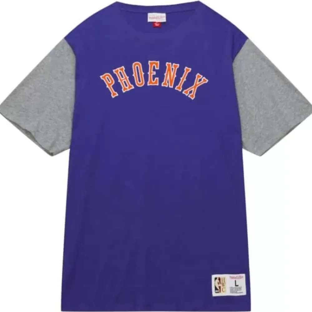 Apparel Mitchell & Ness T-Shirts & Tops-Color Blocked Ss Tee Phoenix Suns