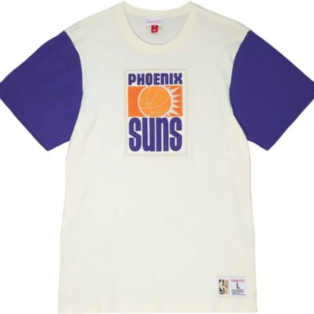 Apparel Mitchell & Ness T-Shirts & Tops-Color Blocked S/S Tee Phoenix Suns