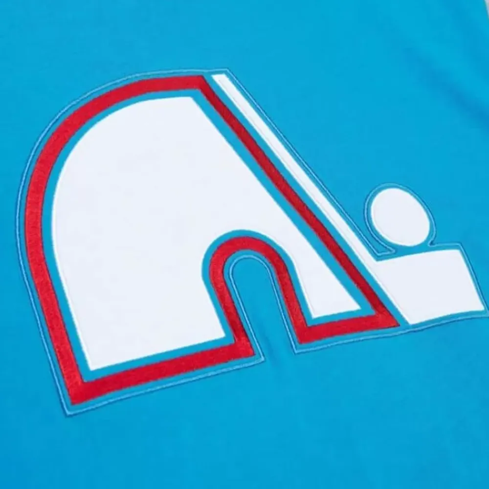 Apparel Mitchell & Ness T-Shirts & Tops-Color Blocked Ss Tee Quebec Nordiques