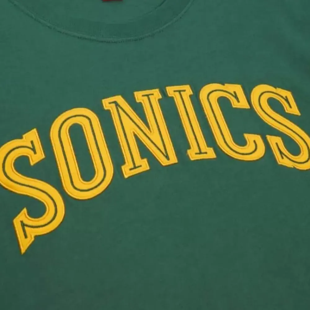 Apparel Mitchell & Ness T-Shirts & Tops-Color Blocked Ss Tee Seattle Supersonics