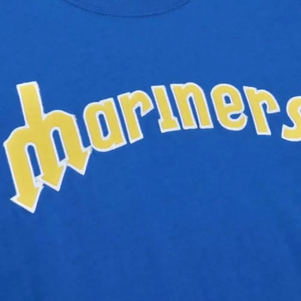Apparel Mitchell & Ness T-Shirts & Tops-Color Blocked Ss Tee Seattle Mariners