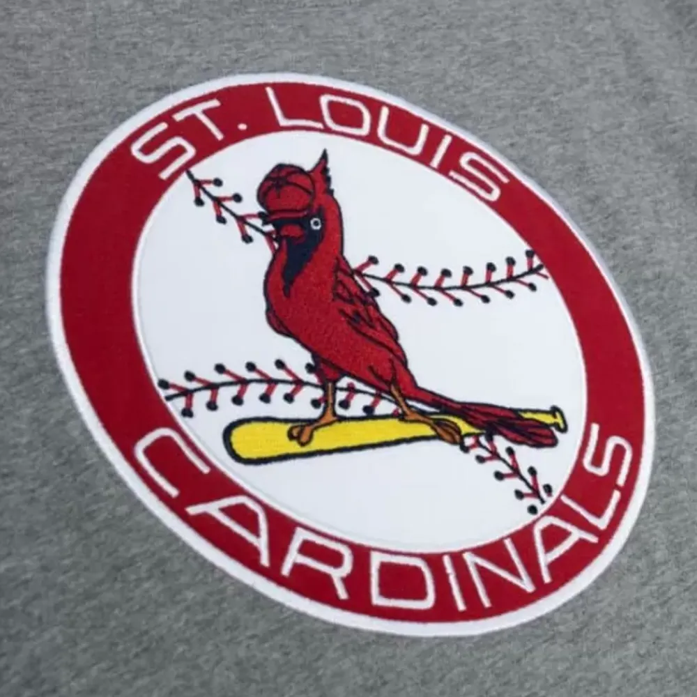 Apparel Mitchell & Ness T-Shirts & Tops-Color Blocked S/S Tee St. Louis Cardinals