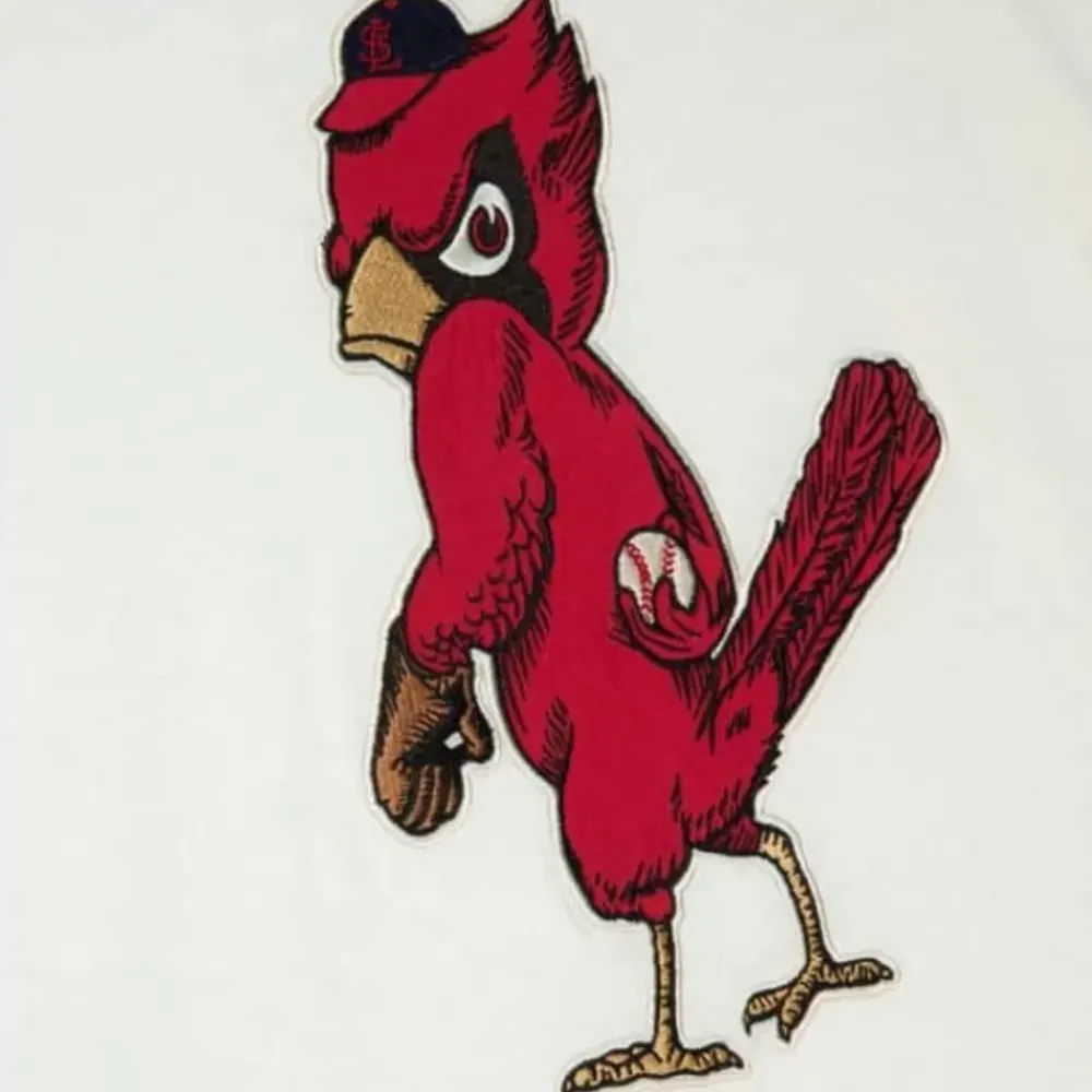 Apparel Mitchell & Ness T-Shirts & Tops-Color Blocked S/S Tee St. Louis Cardinals