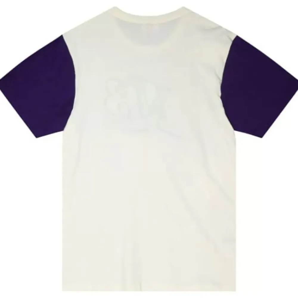 Apparel Mitchell & Ness T-Shirts & Tops-Color Blocked S/S Tee Tampa Bay Rays