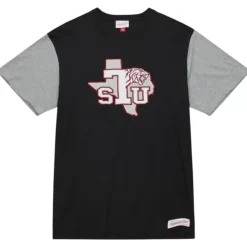 Apparel Mitchell & Ness T-Shirts & Tops-Color Blocked Ss Tee Texas Southern University
