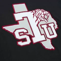Apparel Mitchell & Ness T-Shirts & Tops-Color Blocked Ss Tee Texas Southern University