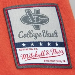 Apparel Mitchell & Ness T-Shirts & Tops-Color Blocked Ss Tee University Of Texas At Austin