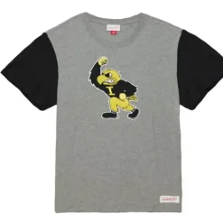 Apparel Mitchell & Ness T-Shirts & Tops-Color Blocked S/S Tee University Of Iowa