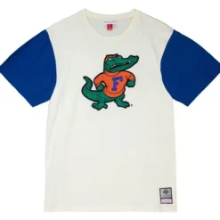 Apparel Mitchell & Ness T-Shirts & Tops-Color Blocked S/S Tee University Of Florida