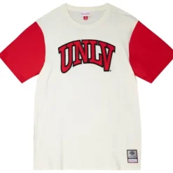Apparel Mitchell & Ness T-Shirts & Tops-Color Blocked S/S Tee Unlv