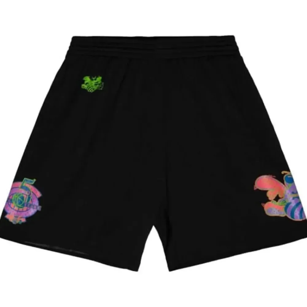 Apparel Mitchell & Ness Shorts-Color Bomb Shorts Charlotte Hornets