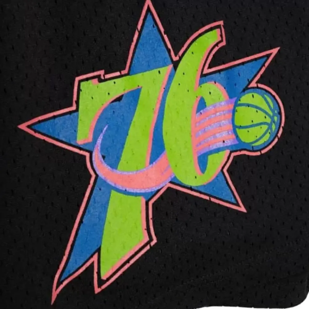 Apparel Mitchell & Ness Shorts-Color Bomb Shorts Philadelphia 76Ers