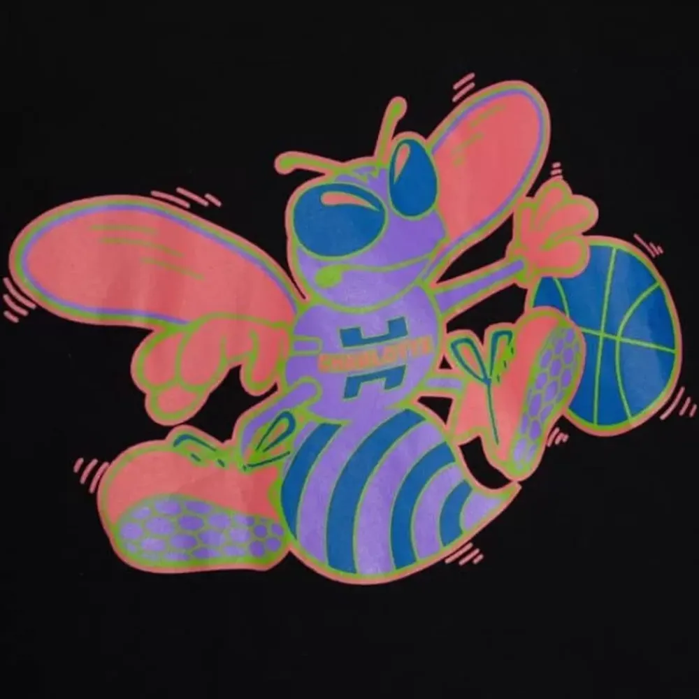 Apparel Mitchell & Ness T-Shirts & Tops-Color Bomb Tee Charlotte Hornets