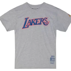 Apparel Mitchell & Ness T-Shirts & Tops-Color Bomb Tee Los Angeles Lakers