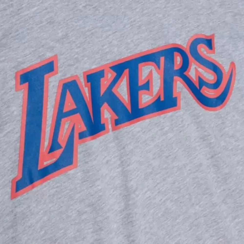 Apparel Mitchell & Ness T-Shirts & Tops-Color Bomb Tee Los Angeles Lakers