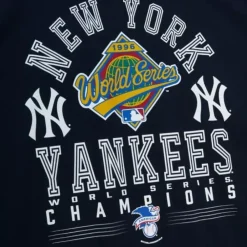 Apparel Mitchell & Ness T-Shirts & Tops-Commissioner Tee New York Yankees
