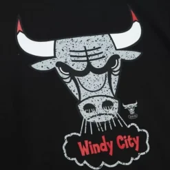 Apparel Mitchell & Ness T-Shirts & Tops-Cracked Cement Tee Chicago Bulls