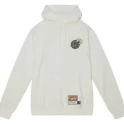 Apparel Mitchell & Ness Hoodies & Sweatshirts-Cream Hoodie Dallas Mavericks