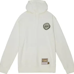 Apparel Mitchell & Ness Hoodies & Sweatshirts-Cream Hoodie Houston Rockets