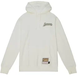 Apparel Mitchell & Ness Hoodies & Sweatshirts-Cream Hoodie Los Angeles Lakers