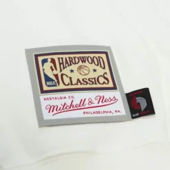 Apparel Mitchell & Ness Hoodies & Sweatshirts-Cream Hoodie Portland Trail Blazers