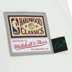 Apparel Mitchell & Ness T-Shirts & Tops-Cream Ss Tee Boston Celtics