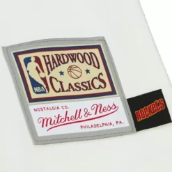 Apparel Mitchell & Ness T-Shirts & Tops-Cream Ss Tee Houston Rockets