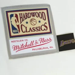 Apparel Mitchell & Ness T-Shirts & Tops-Cream Ss Tee Los Angeles Lakers