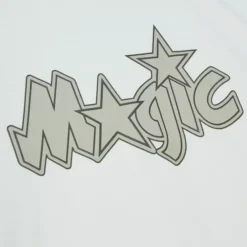 Apparel Mitchell & Ness T-Shirts & Tops-Cream Ss Tee Orlando Magic