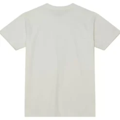 Apparel Mitchell & Ness T-Shirts & Tops-Cream Ss Tee Portland Trail Blazers