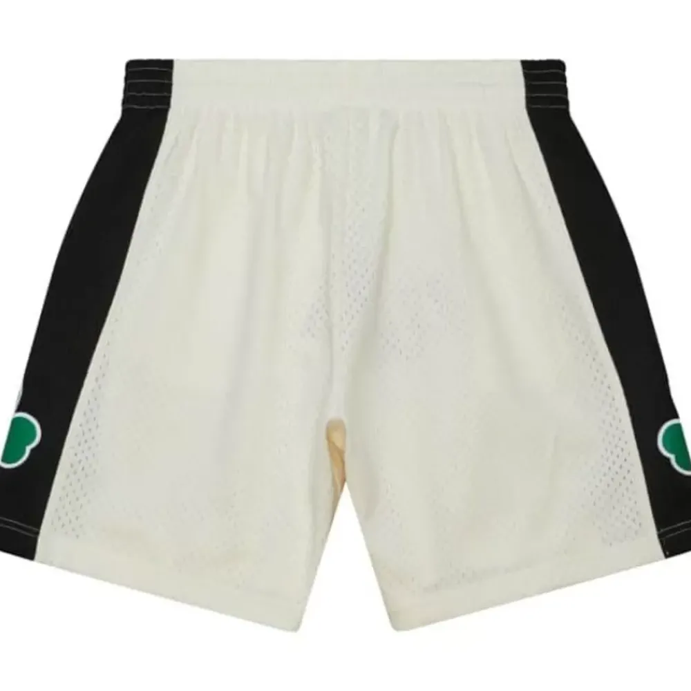 Apparel Mitchell & Ness Shorts-Cream Swingman Shorts Boston Celtics 2007