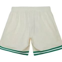 Apparel Mitchell & Ness Shorts-Cream Swingman Shorts Dallas Mavericks 1998